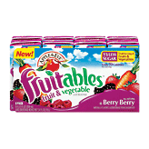 Apple & Eve fruitables berry berry fruit & vegetable juice beverage, no sugar added, 8 6.75-fl. oz. drink box with straw Full-Size Picture